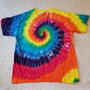 Gildan Bright Tie Dye T-shirt